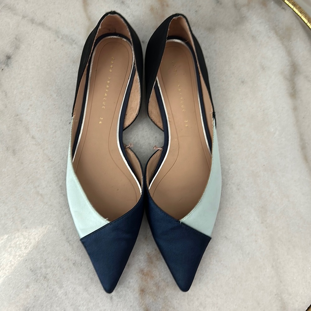 Zara colorblock shoes